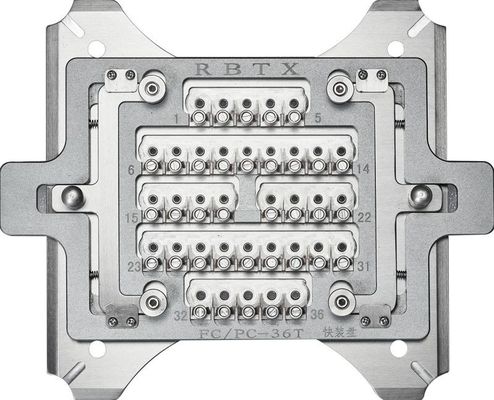 Rongbang RBTX-FCPC36TQ Polishing Holder for 36 Ports FC/PC Fiber Optic Patch Cord Connectors Tip Grinding