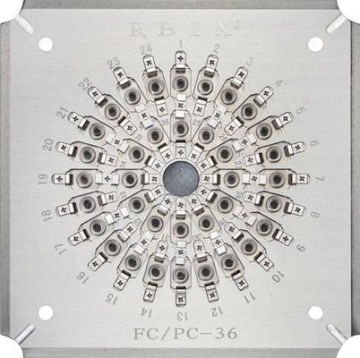 Rongbang RBTX-FCPC36 Polishing Holder for 36 Ports FC/PC Fiber Optic Patch Cord Connectors Tip Grinding