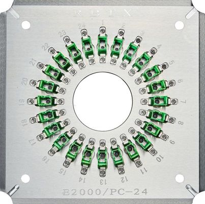 E2000PC24 Polishing Jigs/Holders 24 Ports E2000/PC Fiber Optic Patch Cord Connectors Tip Grinding