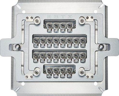 Rongbang RBTX-FCAPC24TQ Polishing Holder for 24 Ports FC/APC Fiber Optic Patch Cord Connectors Tip Grinding