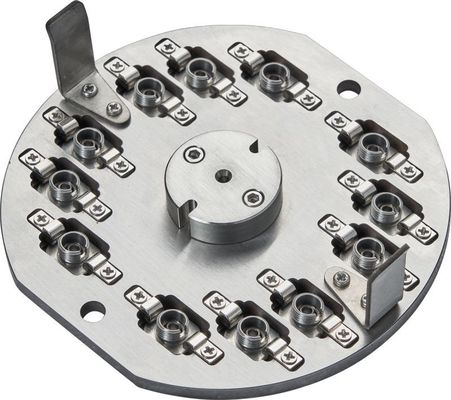 Rongbang RBTX-FCAPC12 Polishing Holder for 12 Ports FC/APC Fiber Optic Patch Cord Connectors Tip Grinding