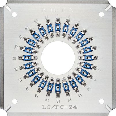 24 Ports LC/PC Optical Fiber LC Connector Polish Holder