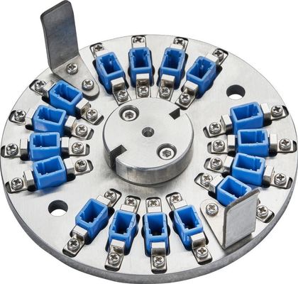 Rongbang RBTX-LCPC16 Polishing Holder for 16 Ports LC/PC Fiber Optic Patch Cord Connectors Tip Grinding