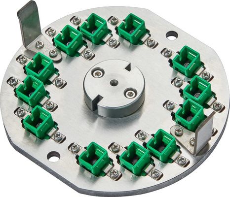 Rongbang RBTX-SCAPC12 Polishing Holder for 12 Ports SC/APC Fiber Optic Patch Cord Connectors Tip Grinding