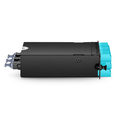 3 MTP To 18  Lc Fiber Patch Panel Connector 36 Fibers OM4 Multimode Type A