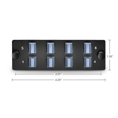 P8mtphb 8 Mtp Fiber Patch Panel Key Up To Key Up Om3/Om4
