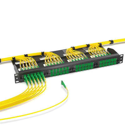 Rongbang RBTX-P12LCA2ZSMF 12 LC/APC Duplex Adapter Panel 24 Fibers OS2 Single Mode