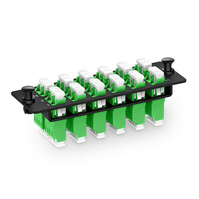 Rongbang RBTX-P12LCA2ZSMF 12 LC/APC Duplex Adapter Panel 24 Fibers OS2 Single Mode