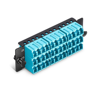 P18LCU2XMMF 18 Shuttered LC/PC Lc Fiber Adapter Panel 36 Fibers OM4 Multimode