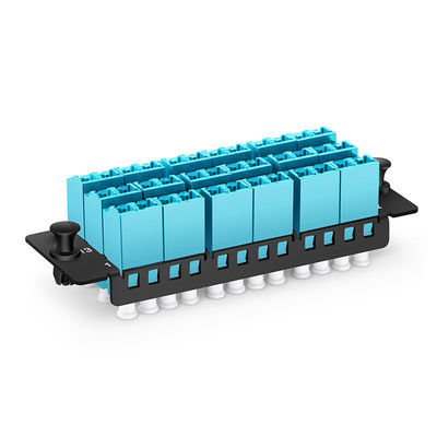 P18LCU2XMMF 18 Shuttered LC/PC Lc Fiber Adapter Panel 36 Fibers OM4 Multimode