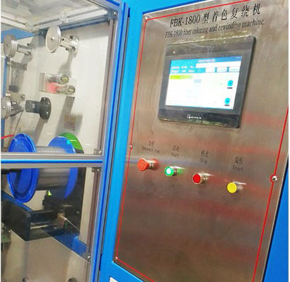 Fiber Coloring Cable Rewinding Machine Cord Winding Machine