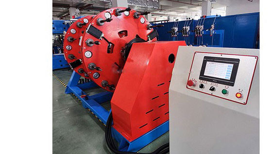 48 Core Fiber Buffer Stranding Cage Wire Cable Bunching Machine Rigid Stranding Machine