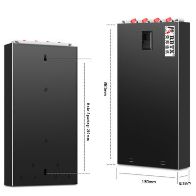Rongbang Fiber Optic Terminal Box FC 4 Ports 4 Cores Rack Mount Single Mode Full Loaded