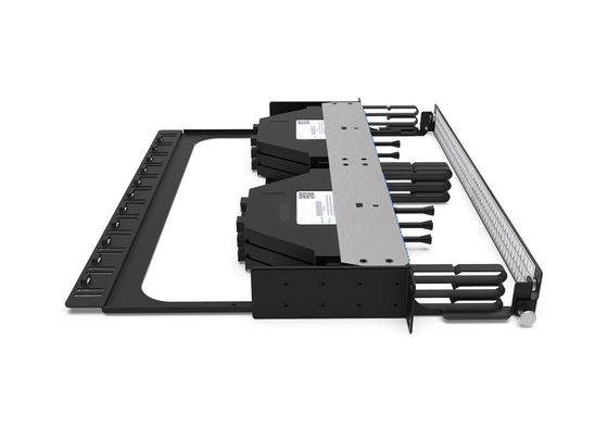 Rongbang RBTX-PP01 1U High Density Frame Modular Panel 6 MPO/MTP to 144 LC Ports for Data Center Enterprise Network