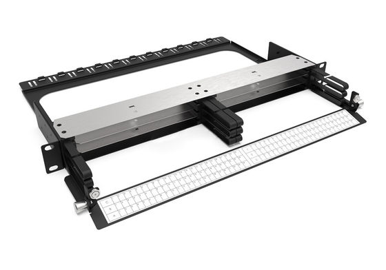 Rongbang RBTX-PP01 1U High Density Frame Modular Panel 6 MPO/MTP to 144 LC Ports for Data Center Enterprise Network