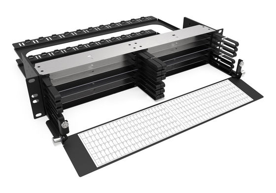 Rongbang RBTX-PP21 2U High Density Frame Modular Panel 12 MPO/MTP to 288 LC Ports for Data Center Enterprise Network
