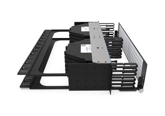 Rongbang RBTX-PP21 2U High Density Frame Modular Panel 12 MPO/MTP to 288 LC Ports for Data Center Enterprise Network
