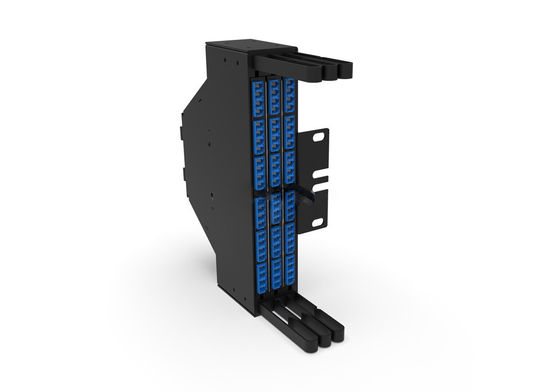 Rongbang RBTX-BK01 0U Bracket High Density Frame Modular Panel 3 MPO/MTP to 72 LC Ports for Data Center