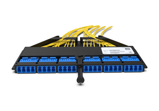 Rongbang RBTX-PTxx 1U High Density Frame Patching Cassette144 LC Ports 72 SC for Data Center Enterprise Network
