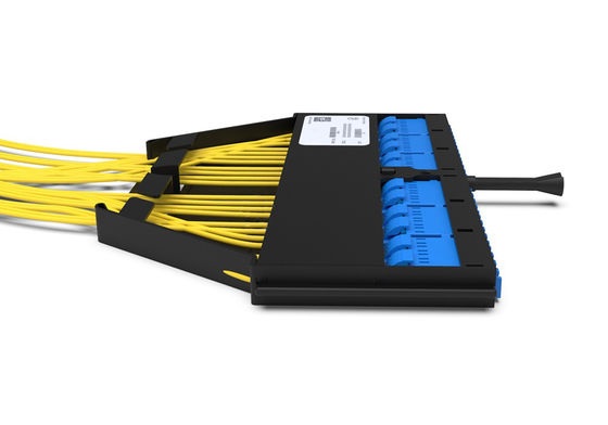 Rongbang RBTX-PTxx 1U High Density Frame Patching Cassette144 LC Ports 72 SC for Data Center Enterprise Network