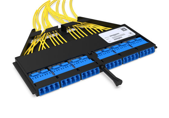Rongbang RBTX-PTxx 1U High Density Frame Patching Cassette144 LC Ports 72 SC for Data Center Enterprise Network