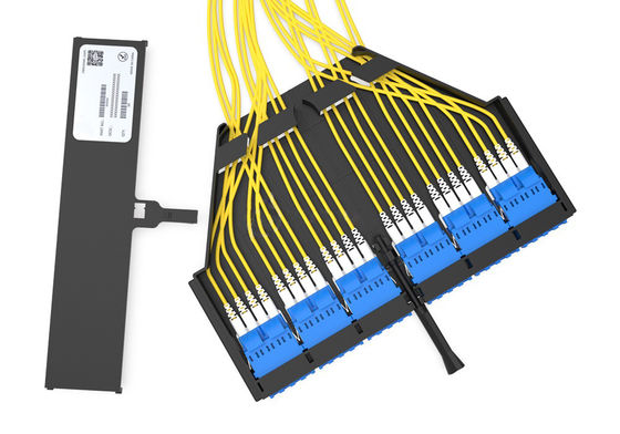 Rongbang RBTX-PTxx 1U High Density Frame Patching Cassette144 LC Ports 72 SC for Data Center Enterprise Network
