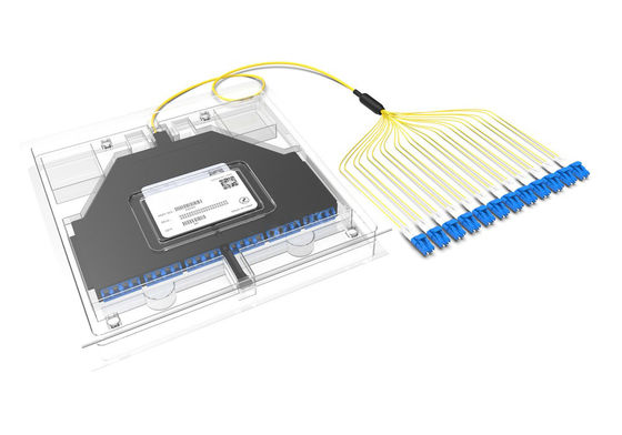 Rongbang RBTX-PMxx 1U High Density Frame Pre-terminated Cassette144 LC Ports 72 SC for Data Center Enterprise Network