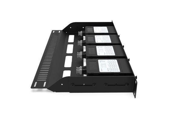 Rongbang RBTX-MP4PP01 1U 19" 4 Slots HD Frame Modular Fixed Frame 96 LC Interface for Data Center Enterprise Network