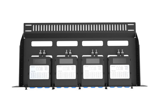 Rongbang RBTX-MP4PP01 1U 19" 4 Slots HD Frame Modular Fixed Frame 96 LC Interface for Data Center Enterprise Network