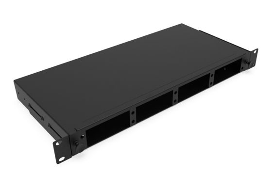 Rongbang RBTX-MP4PP02 1U 19" 4 Slots HD Modular Sliding Panel 48 SC 96 LC Interface for Data Center Enterprise Network