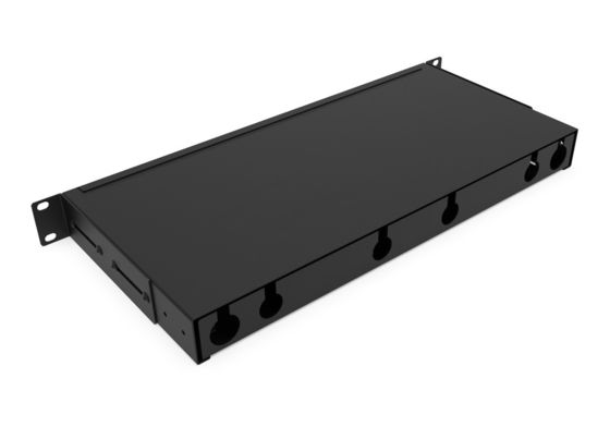 Rongbang RBTX-MP4PP02 1U 19" 4 Slots HD Modular Sliding Panel 48 SC 96 LC Interface for Data Center Enterprise Network