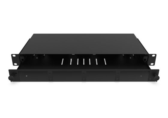 Rongbang RBTX-MP4PP02 1U 19" 4 Slots HD Modular Sliding Panel 48 SC 96 LC Interface for Data Center Enterprise Network