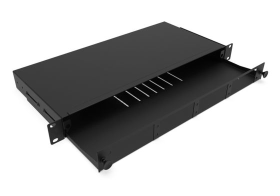 Rongbang RBTX-MP4PP02 1U 19" 4 Slots HD Modular Sliding Panel 48 SC 96 LC Interface for Data Center Enterprise Network