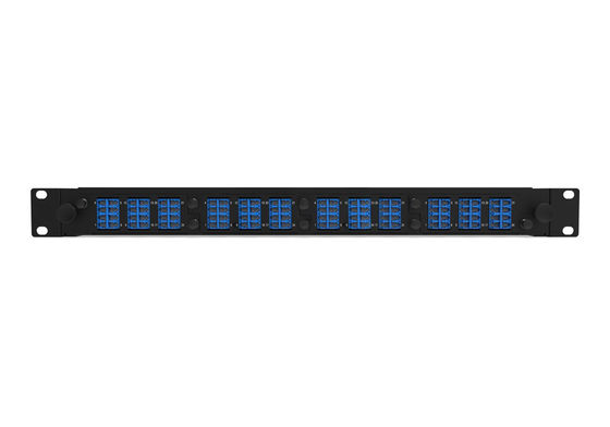 Rongbang RBTX-MP4PP02 1U 19" 4 Slots HD Modular Sliding Panel 48 SC 96 LC Interface for Data Center Enterprise Network