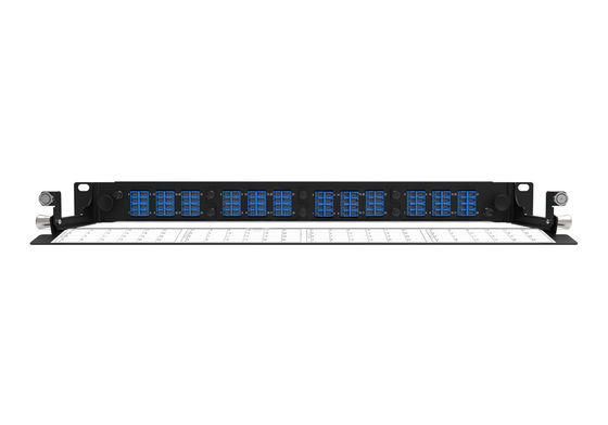 Rongbang RBTX-MP4PP03 1U 19" 4 Slots HD Modular Sliding Panel 48 SC 96 LC Interface for Data Center Enterprise Network