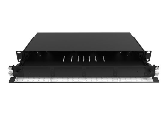Rongbang RBTX-MP4PP03 1U 19" 4 Slots HD Modular Sliding Panel 48 SC 96 LC Interface for Data Center Enterprise Network