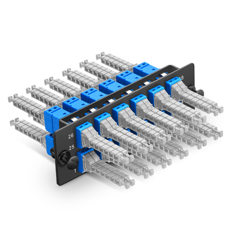 P12MD2P2SMF 12 MDC/PC 2 Port Fiber Termination Box 48 Fibers OS2 Single ...