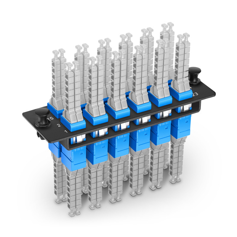 P12MD2P2SMF 12 MDC/PC 2 Port Fiber Termination Box 48 Fibers OS2 Single ...