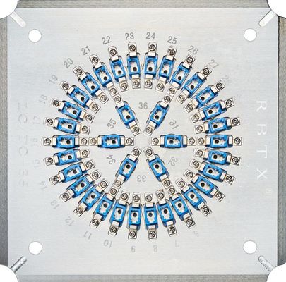 LCPC36 Polishing Machines & Accessories Holder  36 Ports LC/PC Fiber Optic Patch Cord Connectors