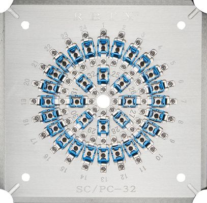 SCPC32 Polishing Holder For 32 Ports SC/PC Fiber Optic Cable Holder