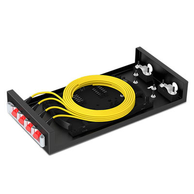 Rongbang Fiber Optic Terminal Box FC 4 Ports 4 Cores Rack Mount Single Mode Full Loaded