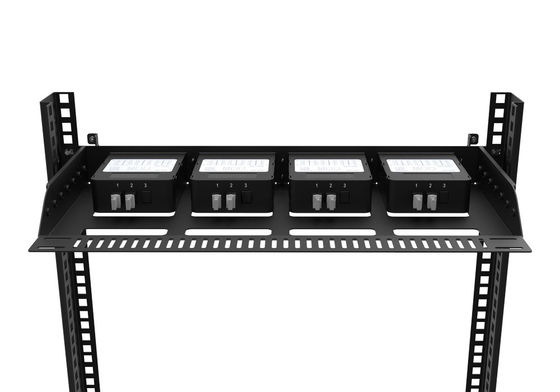Rongbang RBTX-MP4PP04 1U 19" 4 Slots HD Modular Fixed Frame 96 LC Interface for Data Center Enterprise Network